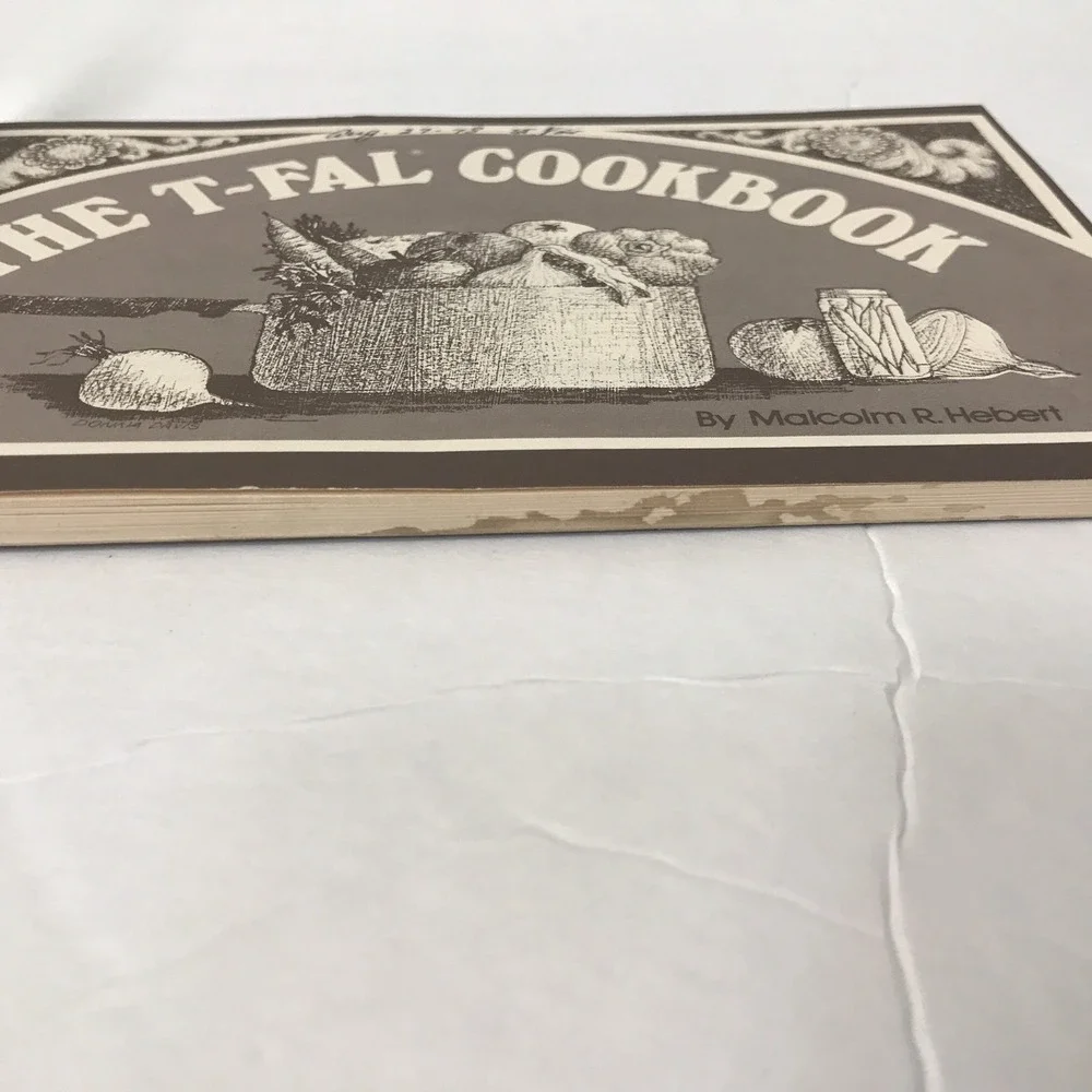 The T-Fal Cookbook Vtg 1975 Softcover